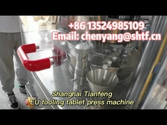 GZP-9 EU Werkzeug Tablettenpresse für Labor 12600 Stück/Stunde 2,2 kW