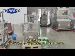 Tablettendicke 2-6 mm Tablettenpressmaschine 12600 Stück Kapazität Maximalfülltiefe 15 mm