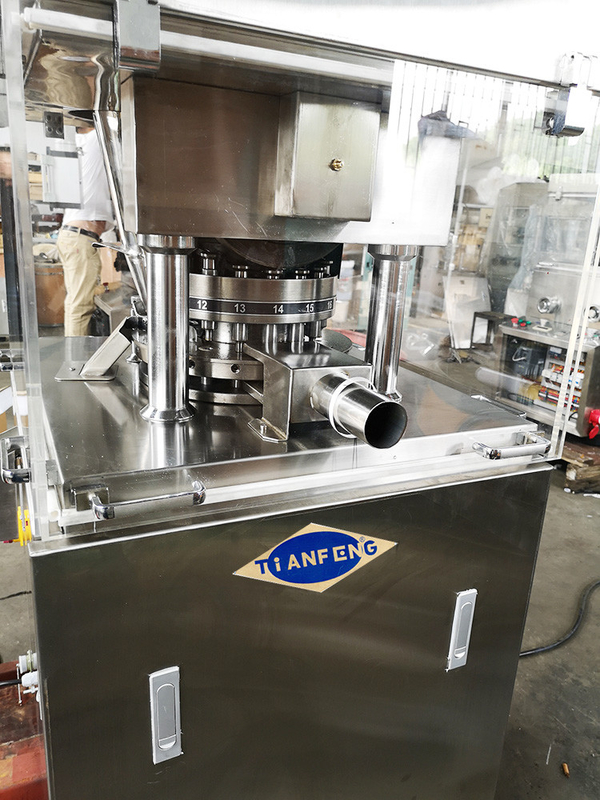 Hochleistungs-automatische Rotationstablettenpressmaschine bis zu 25 mm Durchmesser für Pillen