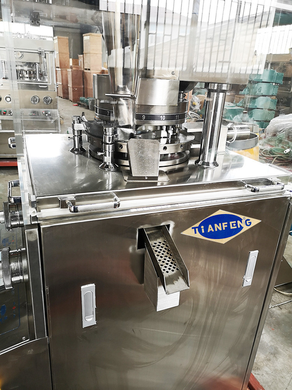 Hochleistungs-automatische Rotationstablettenpressmaschine bis zu 25 mm Durchmesser für Pillen
