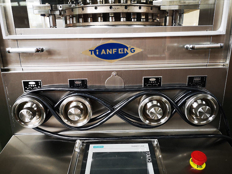 Automatische pharmazeutische Pillen-Tabletten-Kompressions-Maschinen-Rotationsart 5.5KW