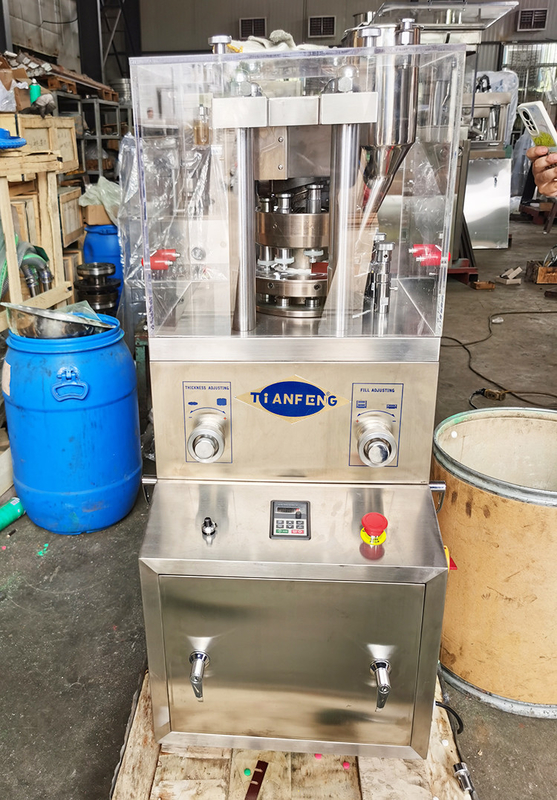 GZP - pillen-Tablet-Presse-Maschine EU 9 Bearbeitungsfür Labor 12600pcs/Hour 2.2KW