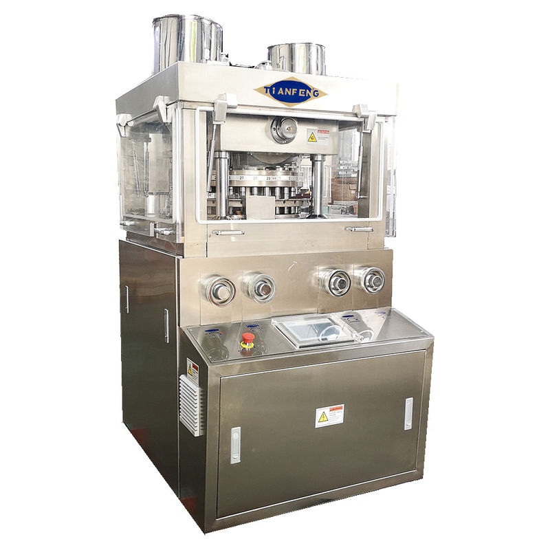 Automatisches Paracetamol 6 - 24mm Pillen-Tablet-Presse-Maschine PLC-Touch Screen 150000 PC/Stunde