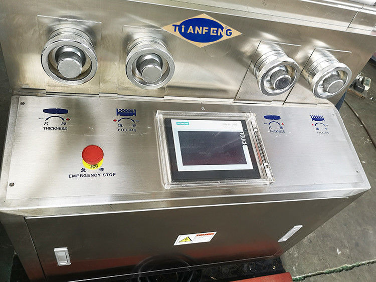 Automatisches Paracetamol 6 - 24mm Pillen-Tablet-Presse-Maschine PLC-Touch Screen 150000 PC/Stunde