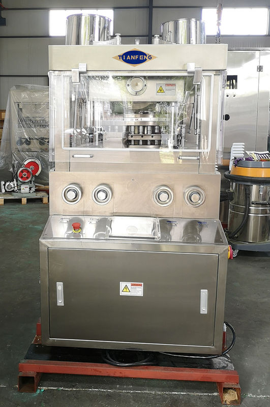 Automatisches Paracetamol 6 - 24mm Pillen-Tablet-Presse-Maschine PLC-Touch Screen 150000 PC/Stunde