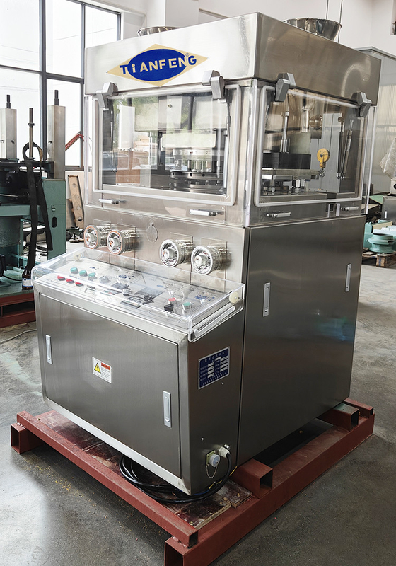 ZPW31 Doppelschicht-Rotationstablettenpresse für Tabletten, 60.000 Stück/Stunde, mit 2 Zwangszuführungen