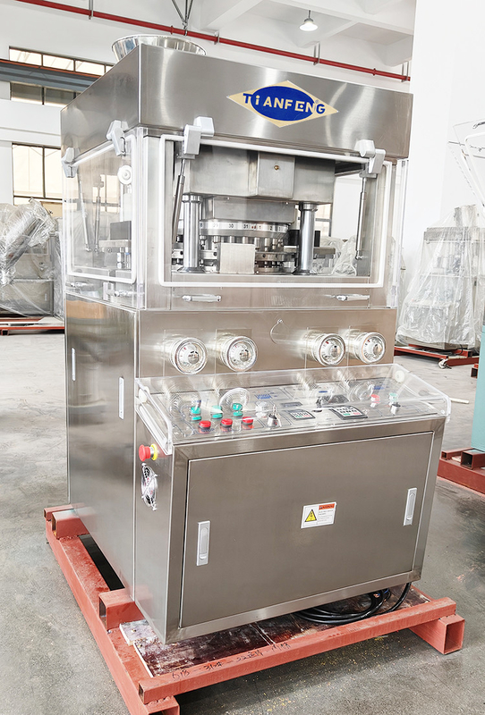 ZPW31 Doppelschicht-Rotationstablettenpresse für Tabletten, 60.000 Stück/Stunde, mit 2 Zwangszuführungen