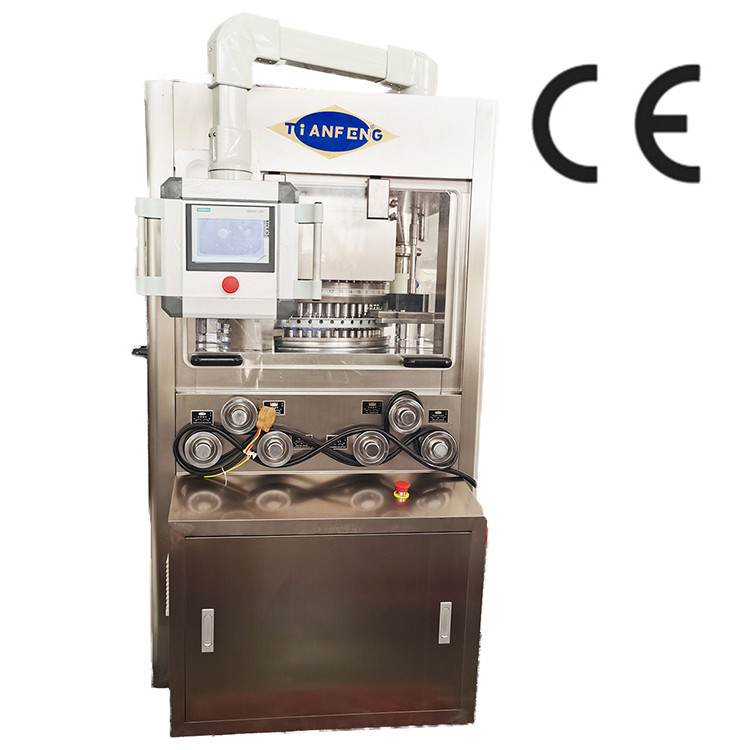 Hochgeschwindigkeits-HSZP-35,37,43 Tablettenkompressionsmaschine mit 80KN Druck 328000 Ausgabe/Stunde