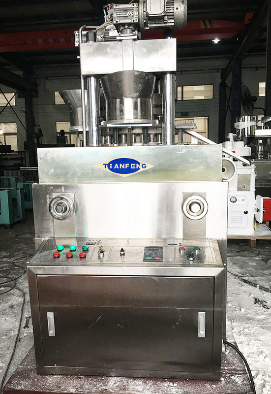 Shanghai Tianfeng Zpw25 Neues Studium Einzigartige Keramik Schmelzwürfel Würfel Pressmaschine Unterstandard Pille Presser