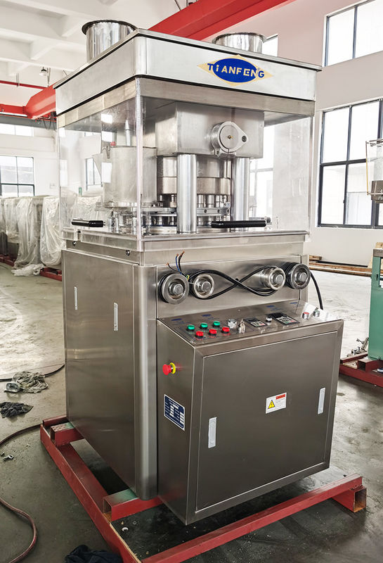 Max. Druck 100KN Drehtablettenpressmaschine für TCCA-Tablettenproduktion