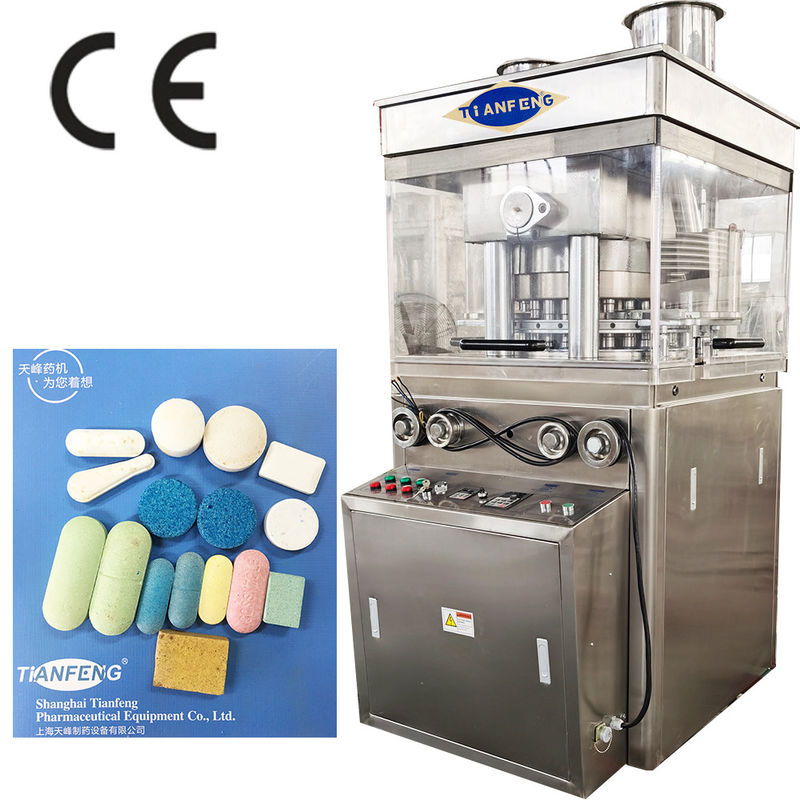 Edelstahl Pharmazeutische Pillenpresse zum Pressen von 25-40 mm Pillen Max. 81000 Stück/h