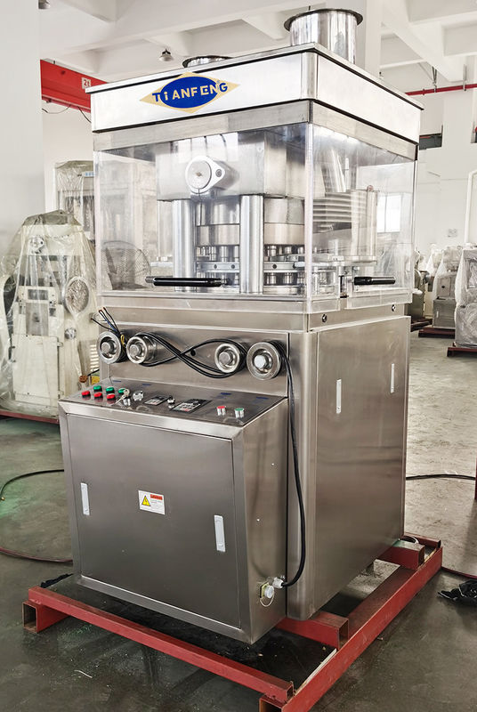 Max. Druck 100KN Drehtablettenpressmaschine für TCCA-Tablettenproduktion