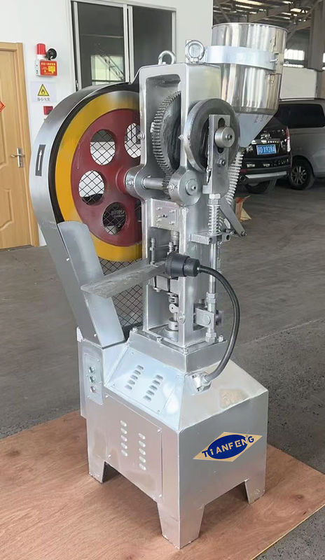 Einlager-Tabletenausgabe Flower Basket Tablet Press mit Druck von 60 KN und Kapazität von 2800 Stück/Stunde