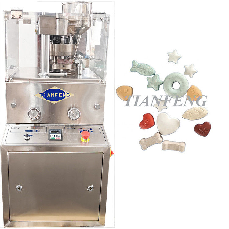 Tablettenherstellung Pharmazeutische Tablettenpresse mit Maximaldruck 60KN und Stromquelle 380V/220V Optional