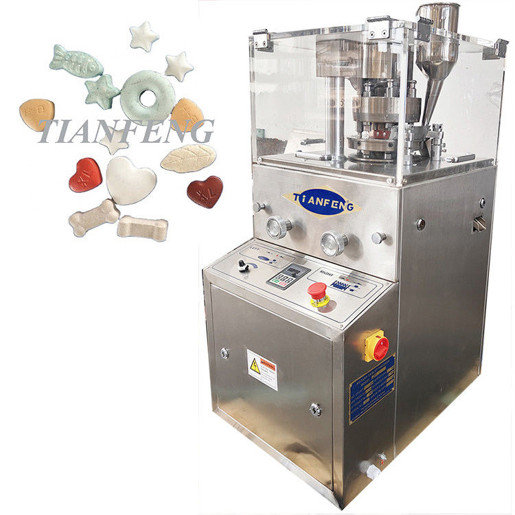 Maximalfülltiefe 15 mm Rotationstablettenpressmaschine für die pharmazeutische Tablettenproduktion