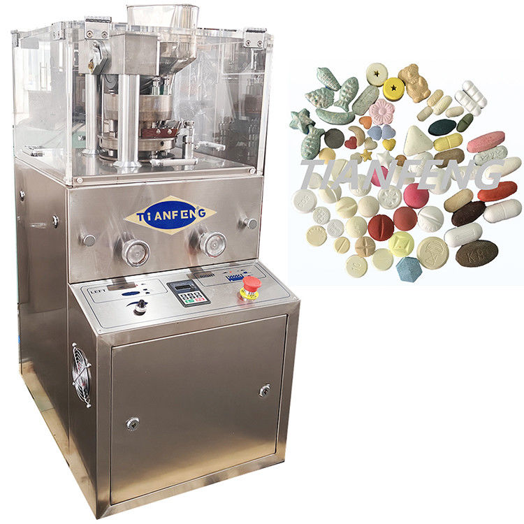 220V/380V Stromversorgung Tablettenpressmaschine mit maximalem Druck von 60KN und maximaler Fülltiefe von 15mm