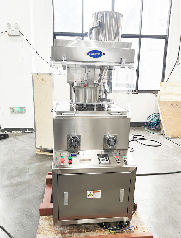 Schnelle und präzise 380V Pulver-Rotations-Tablettenpresse Maschine ZPW15D ZPW17D für die Herstellung von großformatigen Tabletten