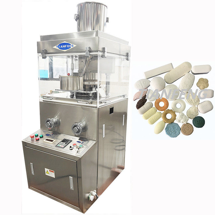 800x600x1500mm pharmazeutische Pillenpressmaschine für Tablettenproduktion Max. Tablettenstärke 6mm Material 304/316 Edelstahl