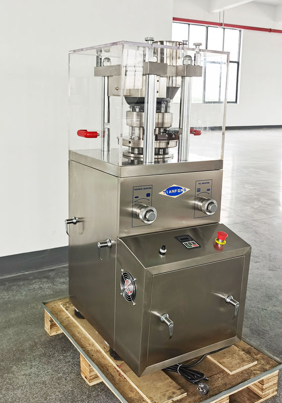 Tablettenpressmaschine Tablettenkompressionsmaschine mit 20 mm maximalem Durchmesser und 0-36 U/min Revolverdrehzahl