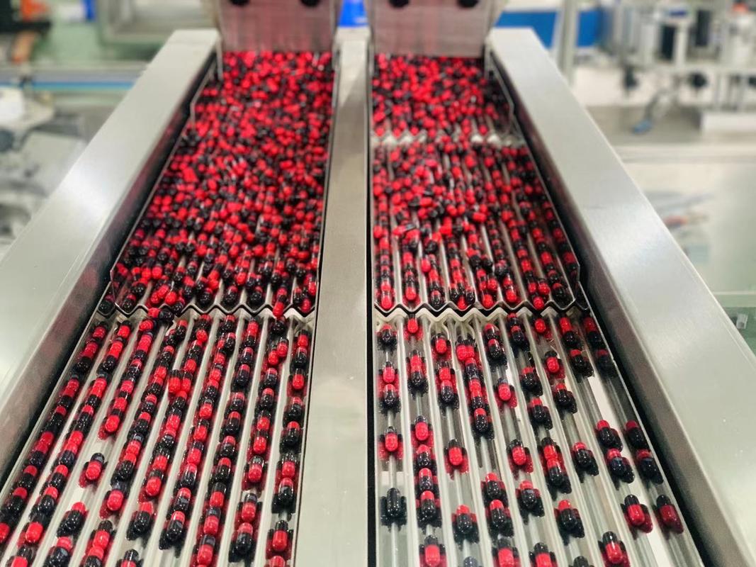 Kapazitätszähl- und Abfüllmaschine mit einer Kapazität von 10-120 Flaschen/Minute, Maschinengewicht kg 320