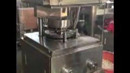 ZP15D Rotary Tablet Press Machine with 15 Dies 60KN Max Pressure and 22mm Max Tablet Diameter