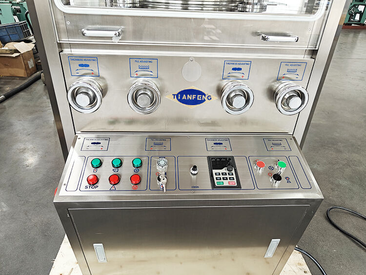 Langlebige Tablettenkompressionsmaschine ZP45 ZP41 mit Drehpresse mit mehreren Stationen mit verstellbarer Kompressionskraft für hohe Ausgangsraten