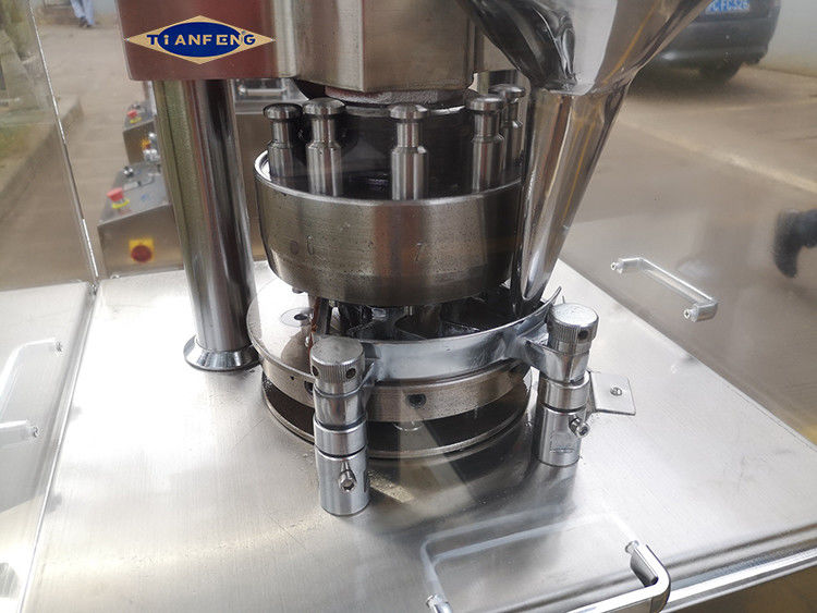 ZP7-Mehrstation Rotationstablettenpressmaschine für 12600 Tabletten/h mit 15 mm Fülltiefe