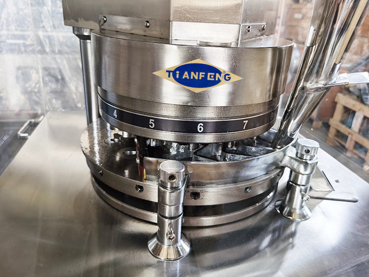 ZPW15D ZPW17D ZPW19D Rotationstablettenpresse 3KW 42000 Stück/Stunde für Tabletten mit einem Durchmesser von 20 mm