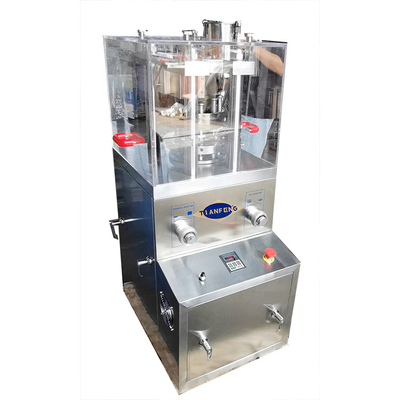 Laborpharmazeutische Maschinen-Drehtablet-Presse mit Durchmesser 20mm des Druck-60KN