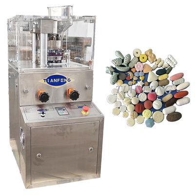 ZP5 ZP7 ZP9 Rotationstablettenkompressionsmaschine für die chemische Lebensmittelindustrie 60 kN Druck
