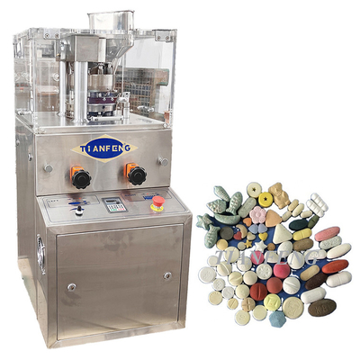 High Capacity Rotary Press Tablet-Maschine für verschiedene Anwendungen 36rpm ZP5 ZP7 ZP9