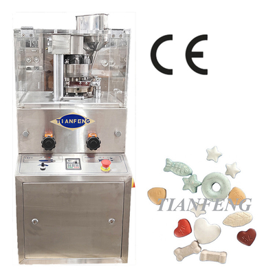 Edelstahl-Pharmazeutische Rotationstablettenpressmaschine Geschwindigkeit bis zu 36 Rpm