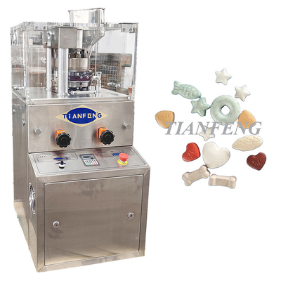 GMP-konforme ZP5 ZP7 ZP9 Rotationelle pharmazeutische Pillenpresse 60kN 9000-16200 Stück/h)