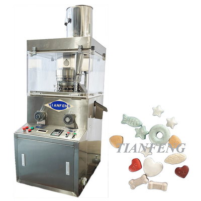 Milchminz Süßigkeiten Pille Rotation Tablet Press Maschine Mothball Tablet Kompressionsmaschine