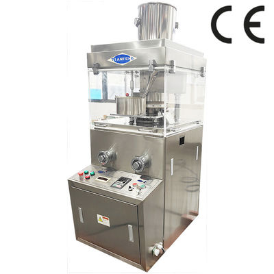 Maximalgeschwindigkeit 20-37RPM Drehpresse für Tablettenproduktion Maximalpillendurchmesser 25mm