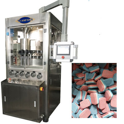 ZPB23 ZPB25 3 Schicht-Pillen-Tablet-Presse-Maschine für reinigende Wäscherei-Blätter