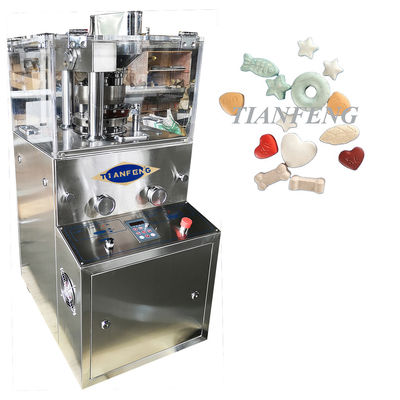 Milch-Salz-Tablet-Presse-Maschine ZP5A ZP7A ZP9A 40 KN 12mm schäumende